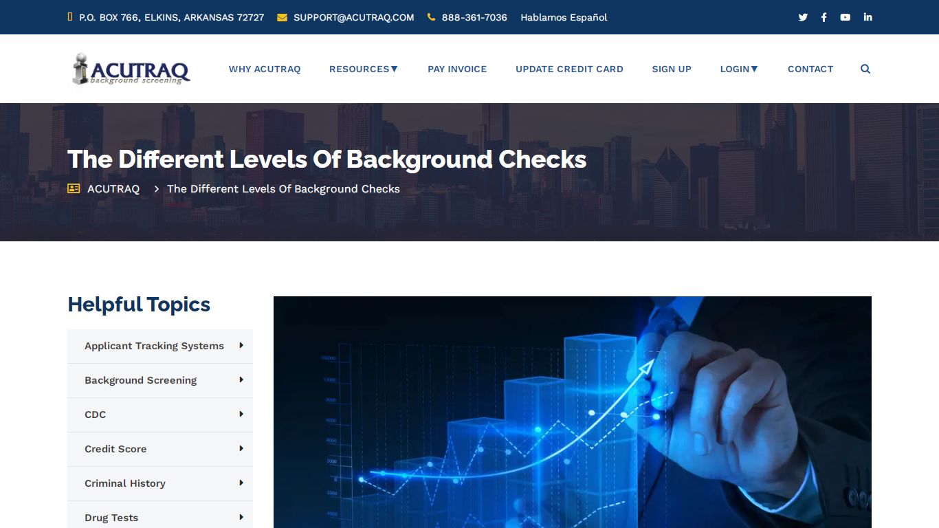 Background Checks: What Level Works for You? -ACUTRAQ